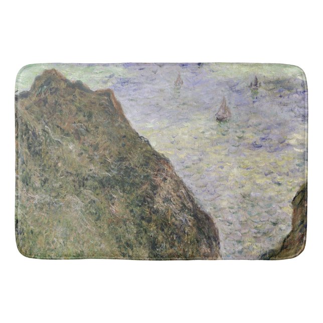 Blick auf das Meer von Claude Monet Badematte (Vorderseite)