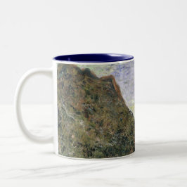 Blick auf das Meer von Claude Monet Zweifarbige Tasse