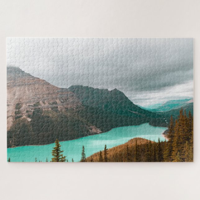 Blick auf das Puzzle-Puzzle-Puzzle (Horizontal)