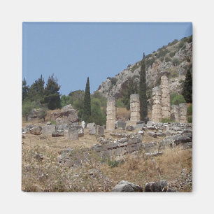 Blick auf Delphi, Griechenland Magnet