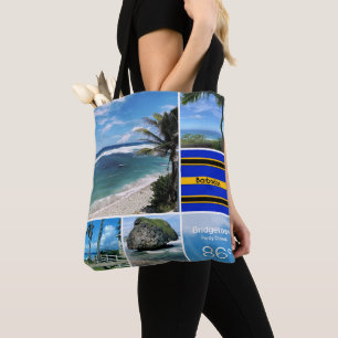 Blick auf den Barbados-Ozean Tasche