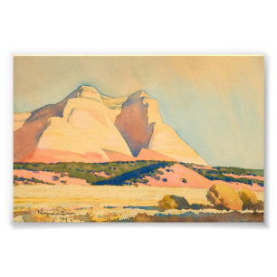 Blick auf den Berg Carmel, Utah von Maynard Dixon Fotodruck