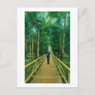 Blick auf den Boardwalk bei Presidio Postkarte