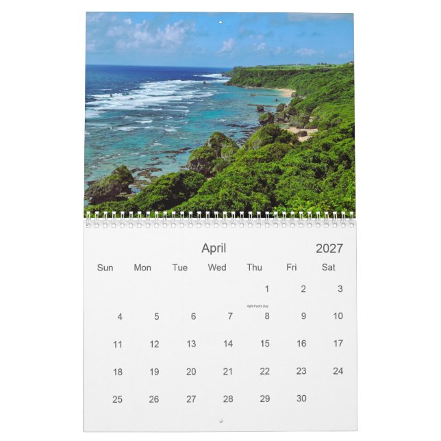 Blick auf den Calendar 2026 Kalender (Apr 2027)