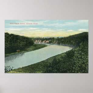 Blick auf den Genesee Poster