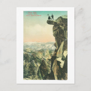 Blick auf den Glacier Point mit Blick auf Yosemite Postkarte