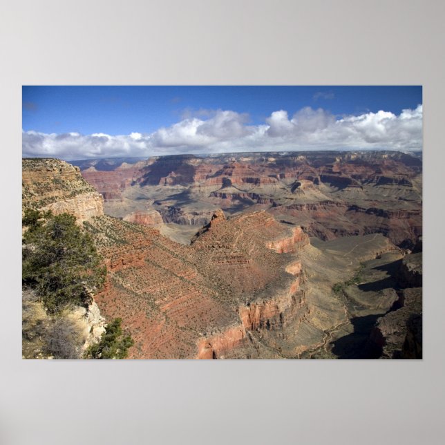 Blick auf den Grand Canyon, Arizona, Poster (Vorne)