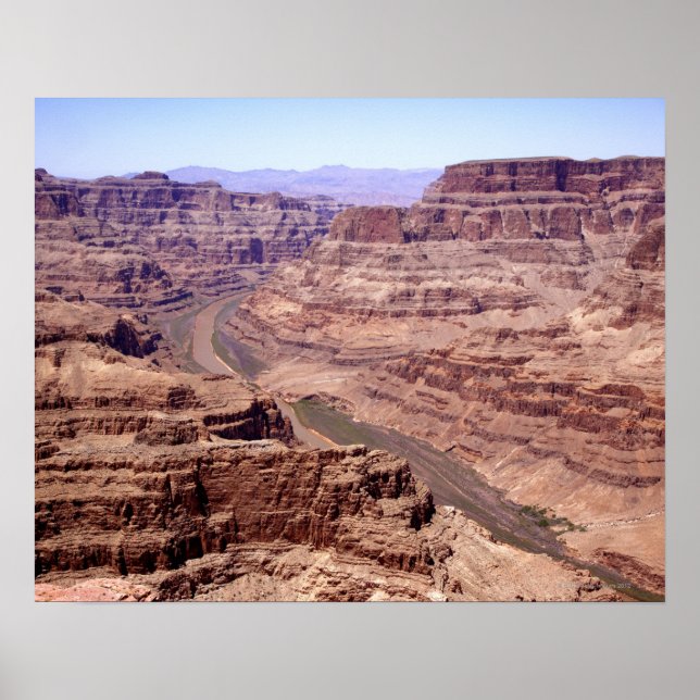Blick auf den Grand Canyon, Arizona Poster (Vorne)