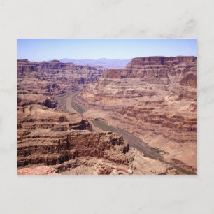 Blick auf den Grand Canyon, Arizona Postkarte