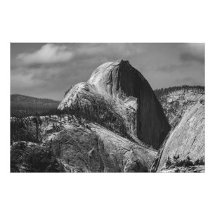 Blick auf den halben Dome von der gedämpften Spitz Fotodruck