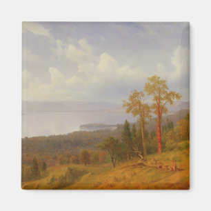 Blick auf den Hudson Blick über die Tappen Zee Magnet