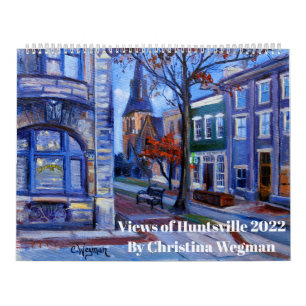 Blick auf den Huntsville-Kalender 2022 Kalender