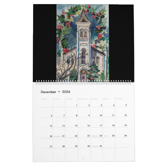 Blick auf den Huntsville-Kalender 2023 Kalender (Dez 2026)
