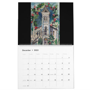 Blick auf den Huntsville-Kalender 2023 Kalender