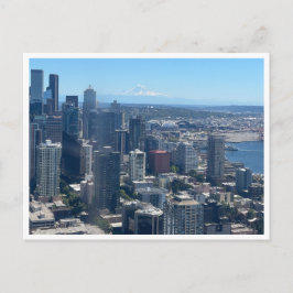 Blick auf den Mt. Rainer Postkarte