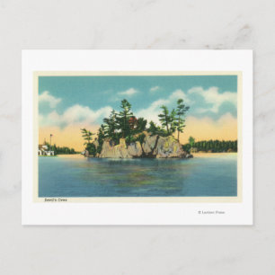 Blick auf den Ofen des Teufels Postkarte