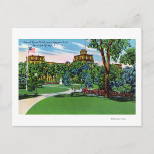 Blick auf den Park Grand Gewerkschaft Hotel Postkarte
