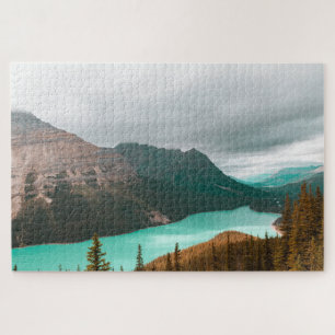 Blick auf den Peyto Lake Banff Nationalpark Puzzle