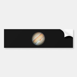 Blick auf den Planeten Jupiter (Hubble-Teleskop) Autoaufkleber