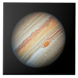 Blick auf den Planeten Jupiter (Hubble-Teleskop) Fliese