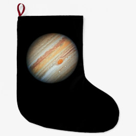 Blick auf den Planeten Jupiter (Hubble-Teleskop) Großer Weihnachtsstrumpf