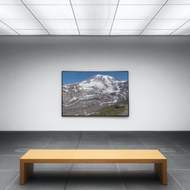 Blick auf den Rainier Fotodruck (In Situ Framed)