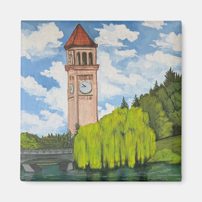 Blick auf den River Front Park  Magnet (Vorne)