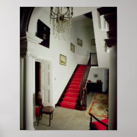 Blick auf den Saal und die Treppe