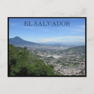 Blick auf den Salvador Postkarte