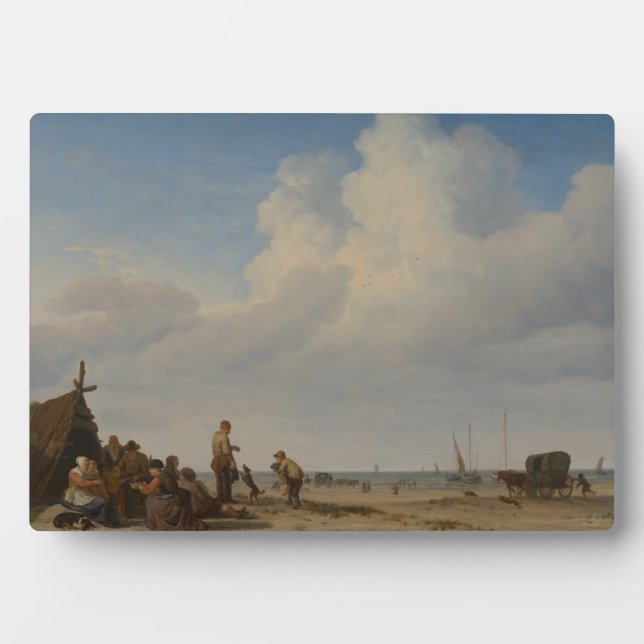 Blick auf den Strand | 1663-1665 Fotoplatte (Vorderseite)