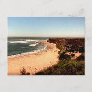 Blick auf den Strand der Goleta-Küste Postkarte