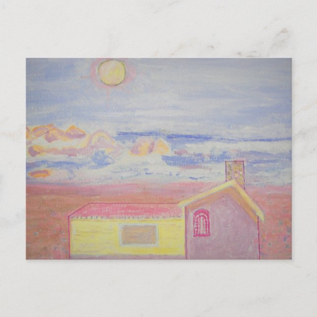 Blick auf den Strand Postkarte (Vorderseite)