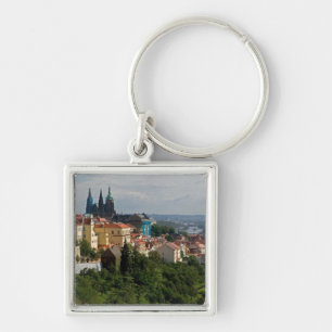 Blick auf den Veitsdom, Prag, Tschechien Schlüsselanhänger