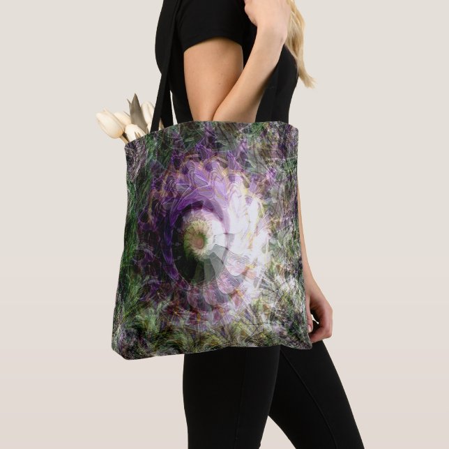 Blick auf den Vulkan...... Tasche (Von Nahem)