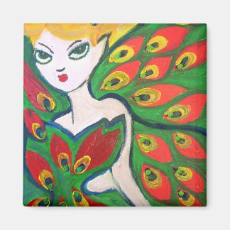 Blick auf den Wald Magnet