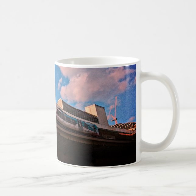 Blick auf den Zug Kaffeetasse (Rechts)