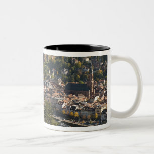 Blick auf die Alte Brücke Zweifarbige Tasse