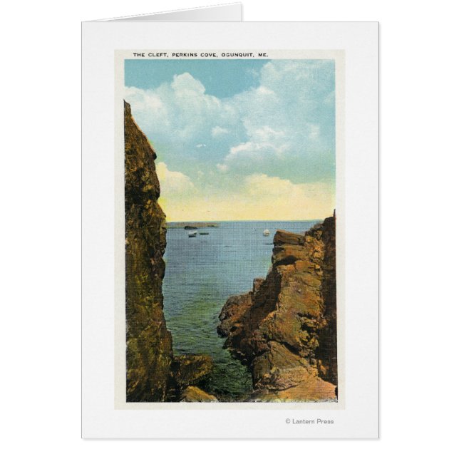 Blick auf die Cleft-Bucht von Perkins (Vorne)