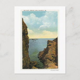 Blick auf die Cleft-Bucht von Perkins Postkarte