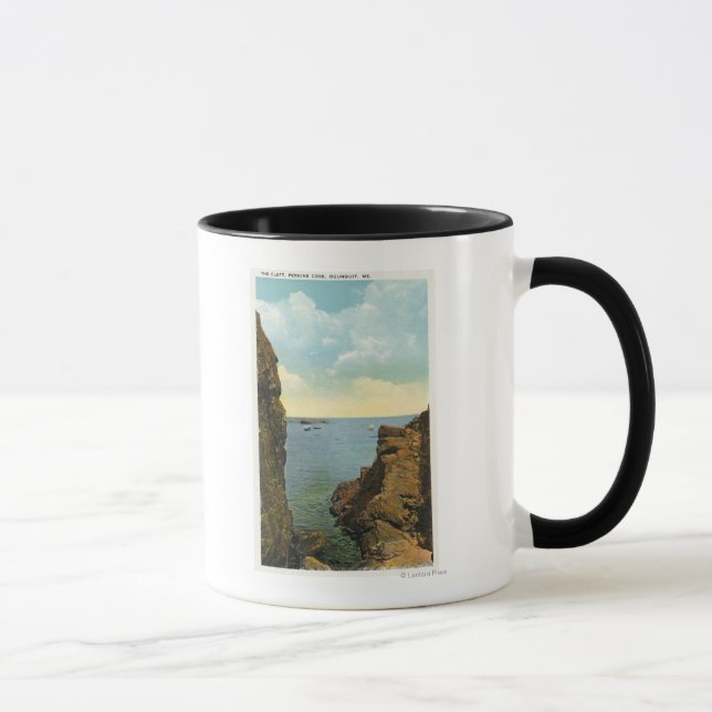 Blick auf die Cleft-Bucht von Perkins Tasse (Rechts)