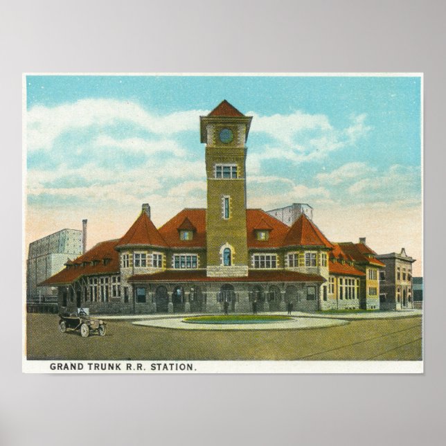 Blick auf die Kongressstraße von der Fidelity Poster (Vorne)