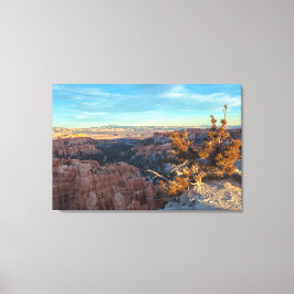 Blick auf die Landschaft des Bryce Canyon Leinwanddruck
