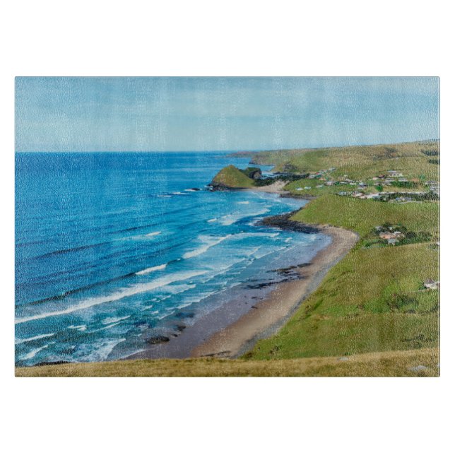 Blick auf die Seezunge an der Ostküste Schneidebrett (Vorderseite)