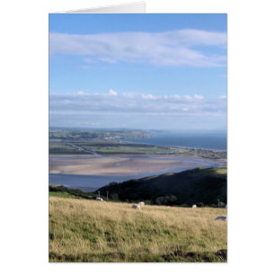 BLICK AUF DIE WALES GREETINGS CARD