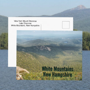 Blick auf die White Mountains vom Mount Chocorua Postkarte