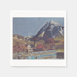 Blick auf Dolný Kubín von Arnold Peter Weisz Serviette