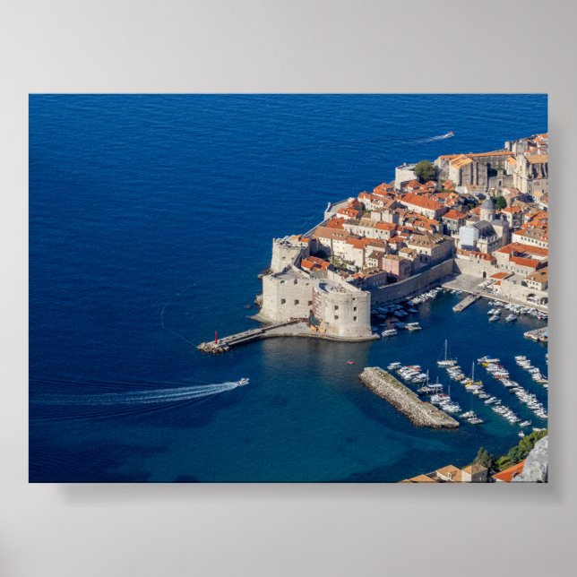 Blick auf Dubrovnik Poster (Vorne)