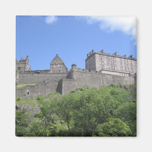 Blick auf Edinburgh Castle, Edinburgh, Schottland, Magnet