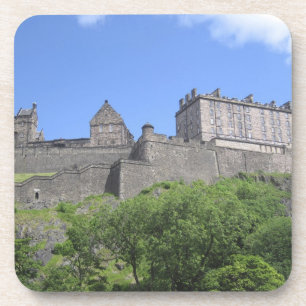 Blick auf Edinburgh Castle, Edinburgh, Schottland, Untersetzer