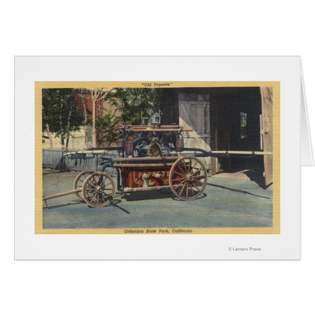 Blick auf einen "Old Papeete"-Motor (Vorderseite (Horizontal))
